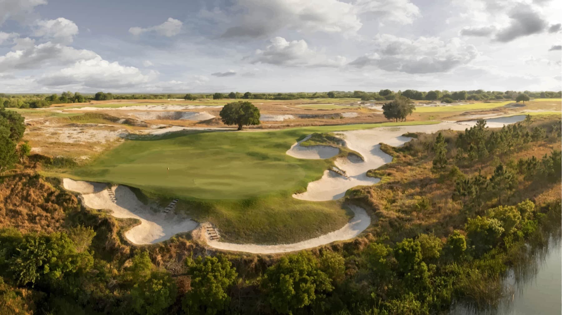 A green complex at Streamsong Black